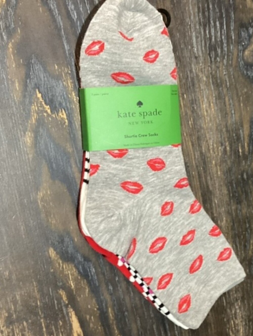Kate Spade Shortie Crew Socks